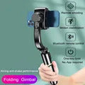 FANGTUOSI 2025 new Selfie Stick Stand Mobile Phone with microphone Support Wireless Gimbal Stabilizer For iPhone Android Holder
