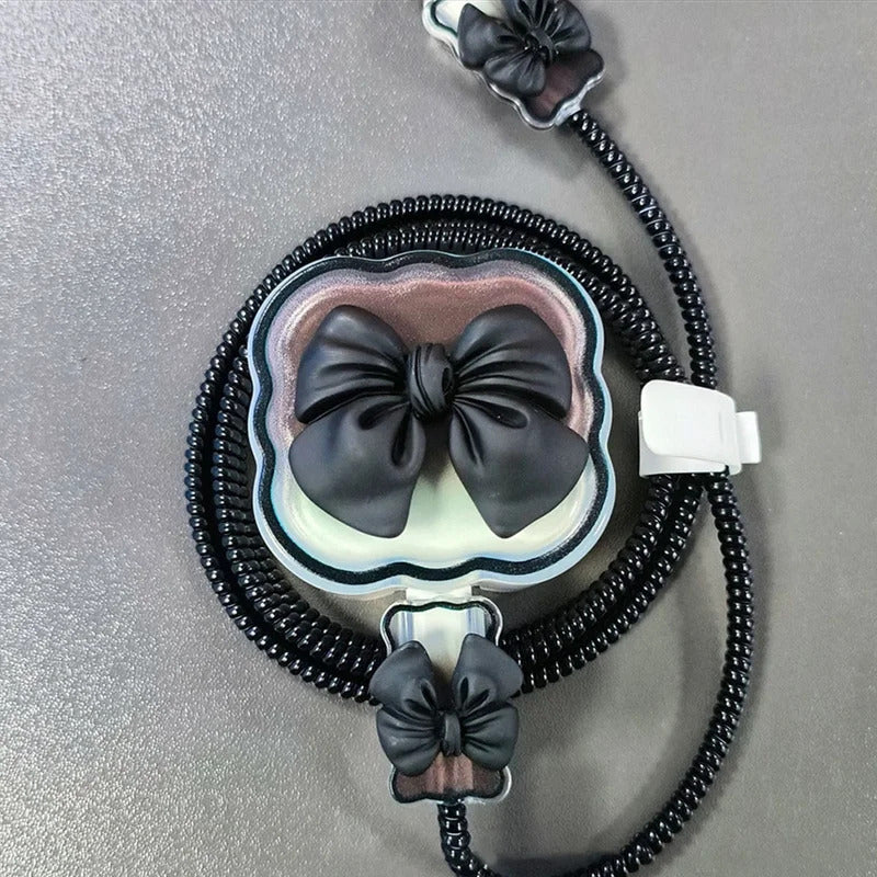 Data Cable Case Cord Winder For iPhone 15 14 11 13 Cable Protection Case For Iphone Charger Protector Case Cable Organiser