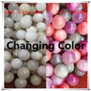 Newest  20mm 100pcs/bag Resin Rhinestone Glow In Dark Beads For Fashion Chunky Jewelry/Necklace