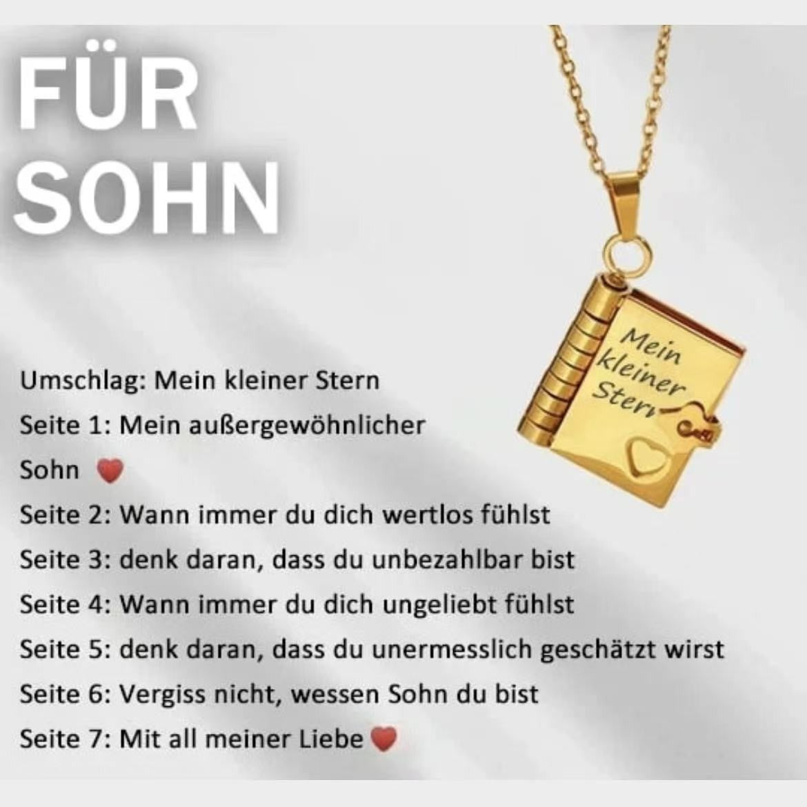 Titanium Steel Women's Love Letter Necklace Openable Pendant Couple New Style Personality Temperament Necklace Clavicle Chain