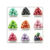 Newest  20mm 100pcs/bag Resin Rhinestone Glow In Dark Beads For Fashion Chunky Jewelry/Necklace