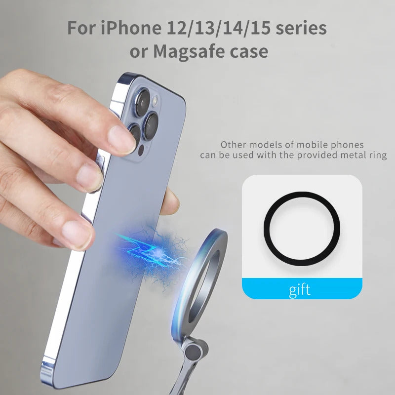 XILETU Foldable Magnetic Phone Holder Camera Rabbit Cage Tripod Universal External Magsafe Accessory for iPhone 15 14 13 12