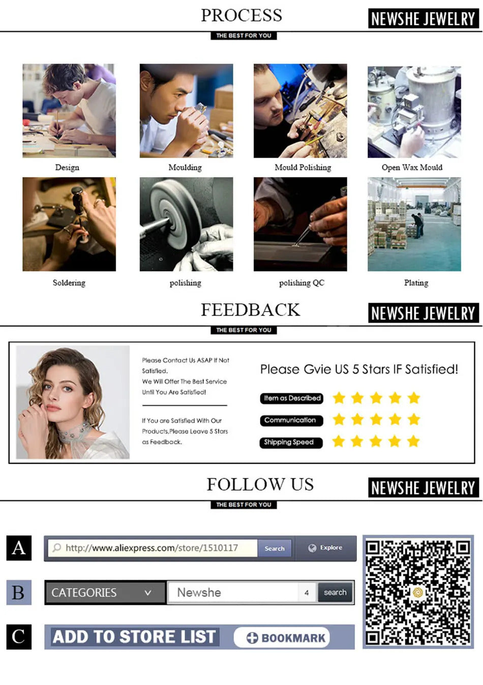 Newshe 3 Pcs Wedding Rings Set for Women 925 Silver 2.6Ct Princess Cut White Blue AAAAA CZ Luxury Bridal Engagement Jewelry