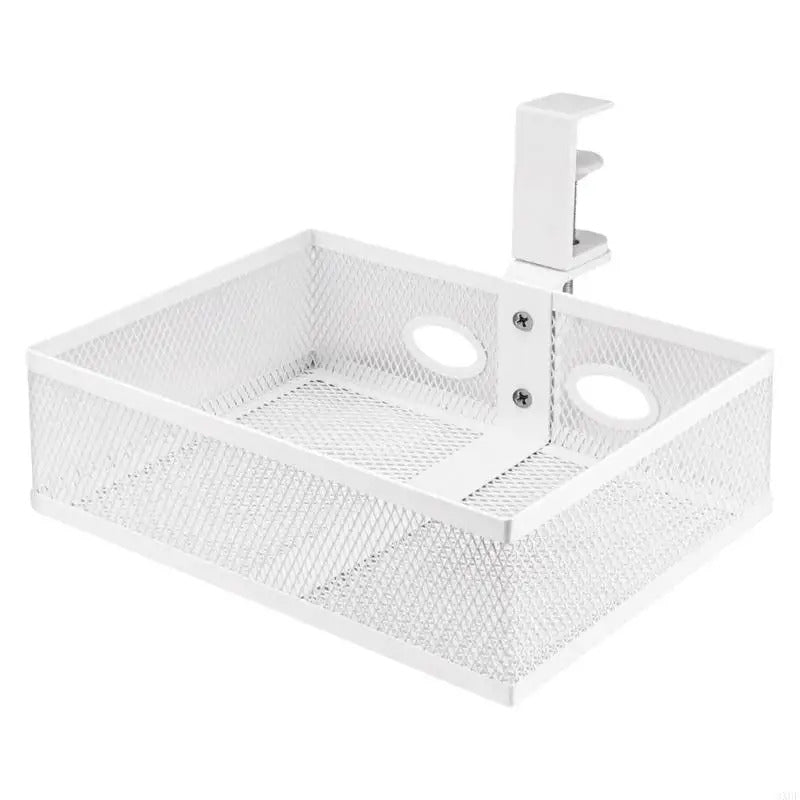 Multifunctional Tray and Basket for Office Supplies Easy Access Under Desk Storage Shelf Large Capacity Drawer