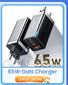 Baseus 5pcs USB Car Charger Quick Charge QC4.0 QC3.0 PD3.0 SCP PPS 5A Type C 30W Fast USB Charger For iPhone Xiaomi Mobile Phone