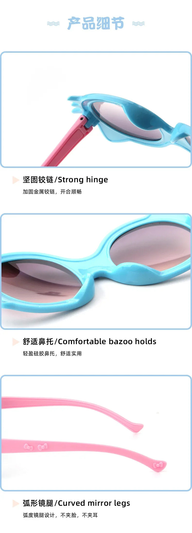 New Round Cute Kids Sunglasses UV400 For Boy Girls Toddler Lovely Baby Sun Glasses Children Oculos De Sol