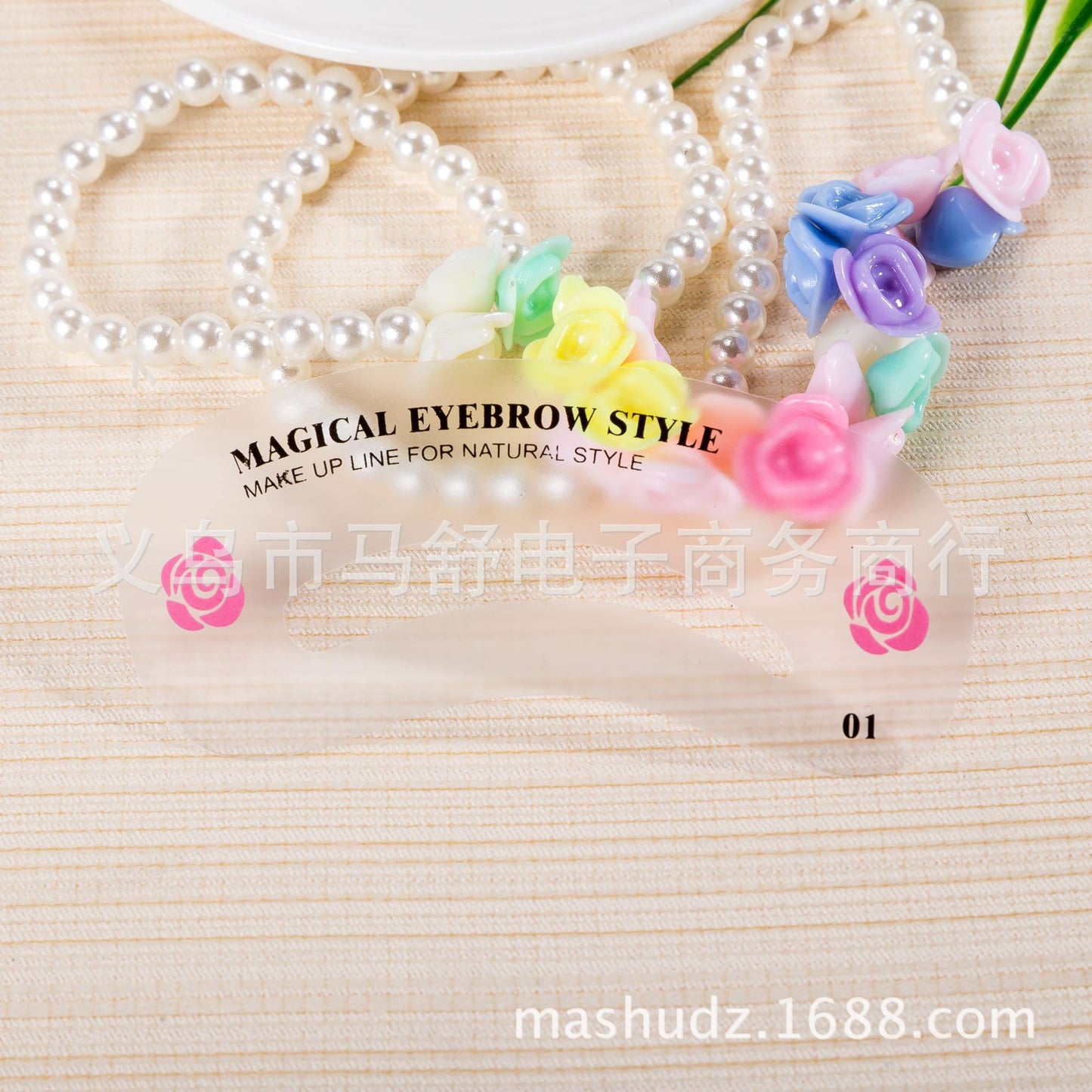 Cross-Border Hot Sale Novice Eyebrow Trimmer 24 Models Suit Eyebrow Stencil Eyebrow Stencil Beauty Tools Wholesale