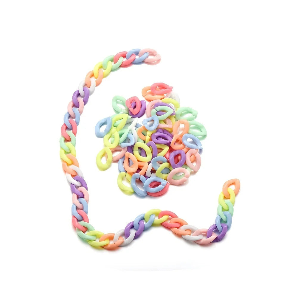 Bracelet Making Kit Including Jewelry Beads  Chains Colorful Charm Beads Pendants DIY Craft For Girls, Jewelry Gift Set For Girl