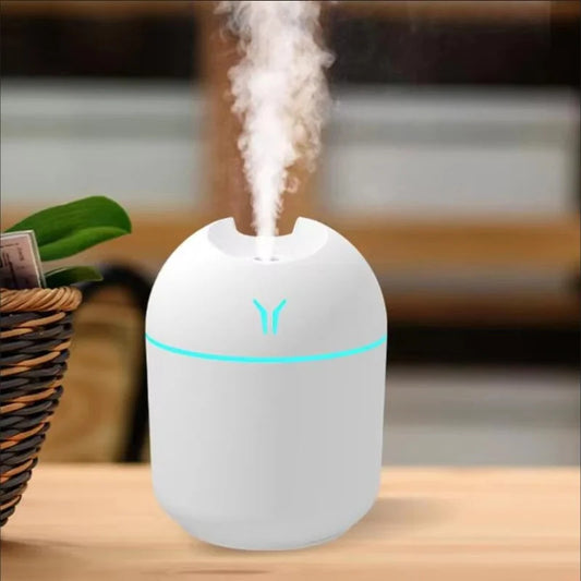 250ML USB Mini Air Humidifier Aroma Essential Oil Diffuser For Home Car Ultrasonic Mute Mist Maker Diffuser with LED Color Lamp
