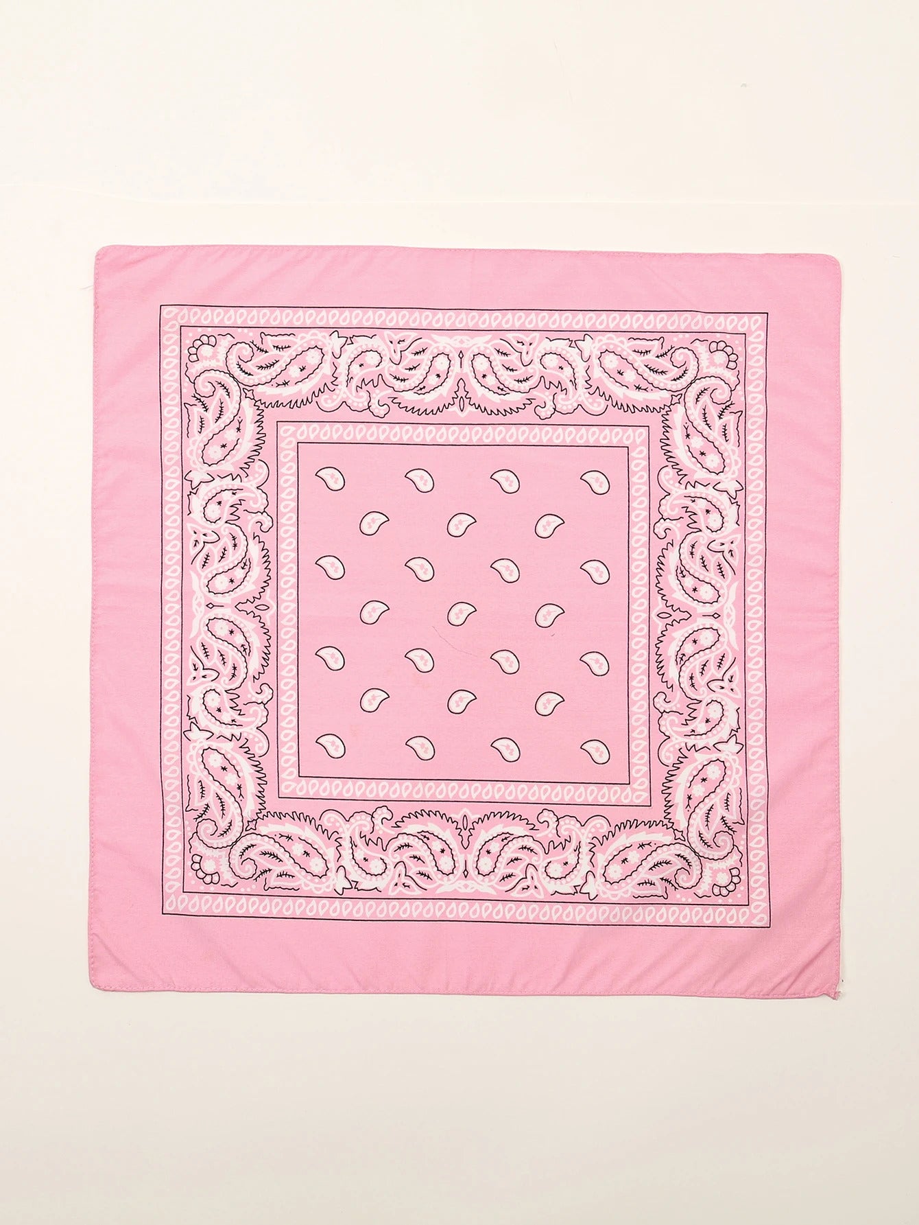 54cm*54cm Fashion Cotton Hip Hop Head Scarf Paisley Square Scarves Headwear Bandanna Hair Band Neck Wrist Wrap Band Accessories