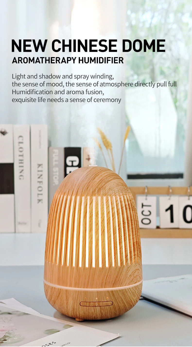 Air Humidifiers For Home Essential Oils Diffusers For Bedroom Purifier Tabletop USB Aroma Aromatherapy Machine Fragrance Lamp