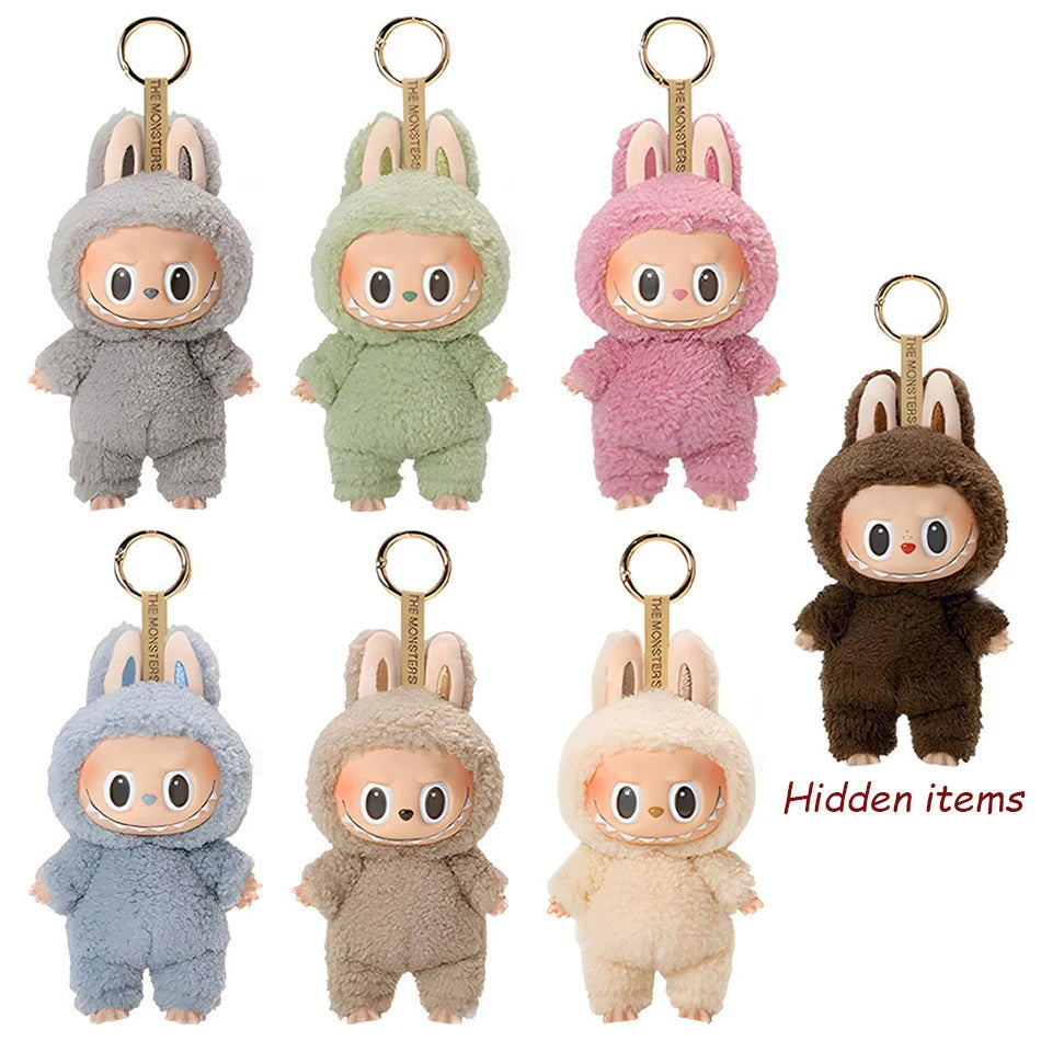 Hot Sale Anime Figure Labub Vinyl Pendant Doll Model Toy Cute Monster Replica Keychain Toys Birthday Gifts