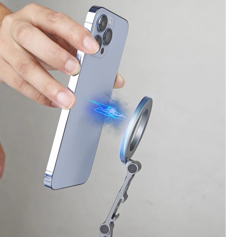 XILETU Foldable Magnetic Phone Holder Camera Rabbit Cage Tripod Universal External Magsafe Accessory for iPhone 15 14 13 12