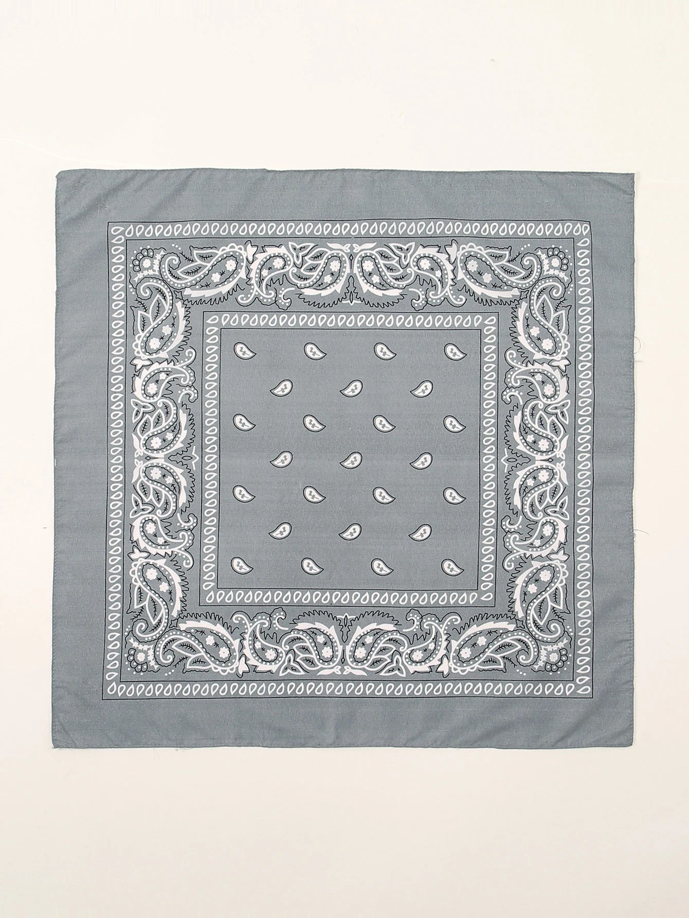 54cm*54cm Fashion Cotton Hip Hop Head Scarf Paisley Square Scarves Headwear Bandanna Hair Band Neck Wrist Wrap Band Accessories