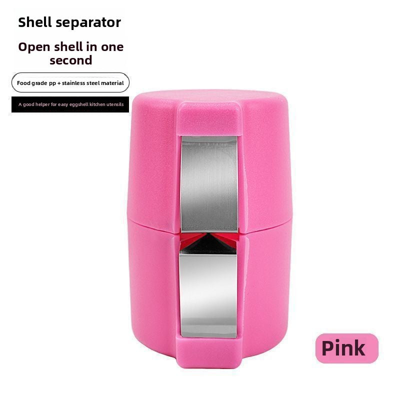 Quick Egg Shell Remover Non-Shedding Egg Opener Handheld Household Baking Egg White Cream Whipping Tool