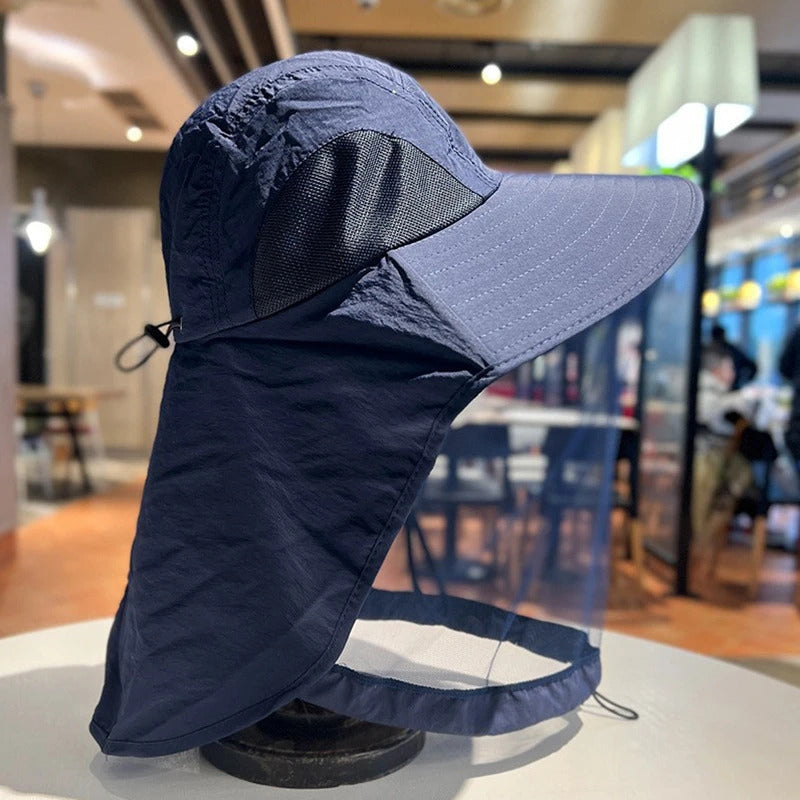 Outdoor Anti Mosquito Hat Summer Anti UV Sun Protective Fishing Cap Breathable Mesh Face Cover Camping Hiking Insect Proof Hat