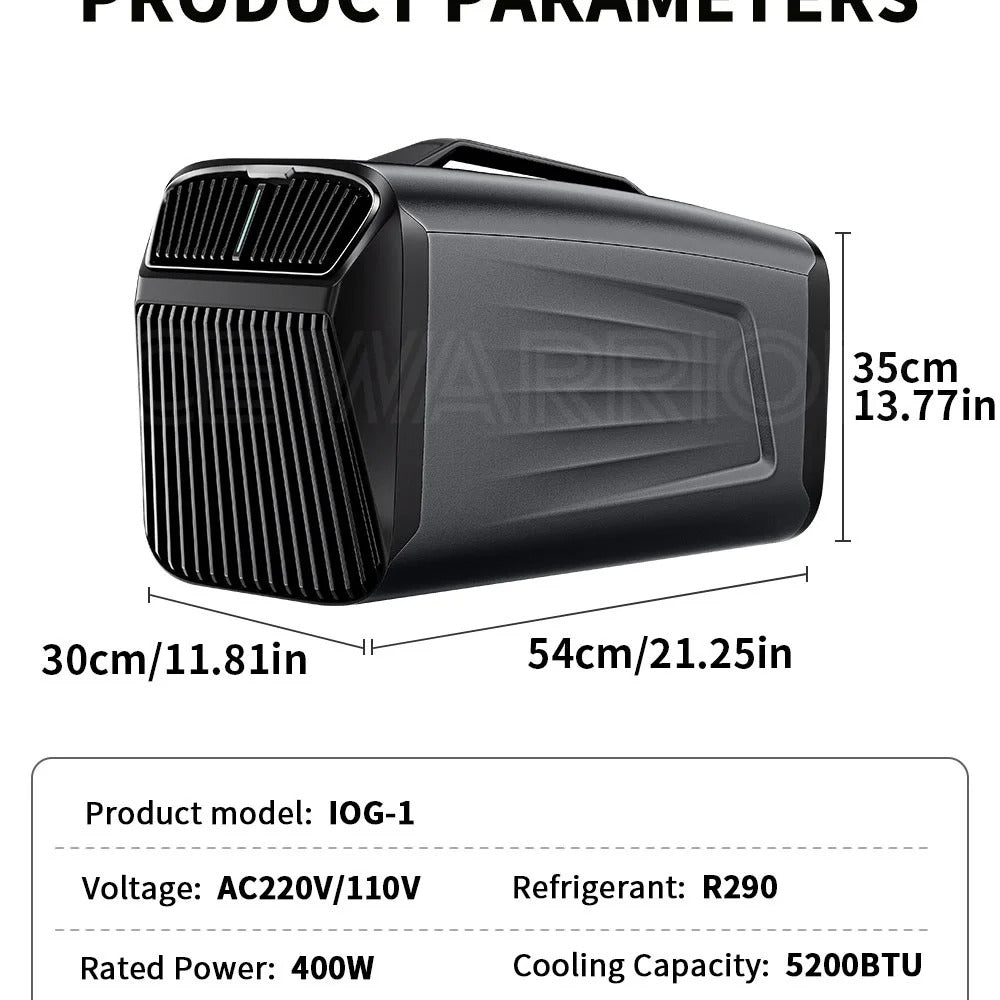 5200btu Mini Air Cooler Portable Air Conditioner Dehumidifier For Car Multi-Function Camping Tent Air Dehumidifier For Room