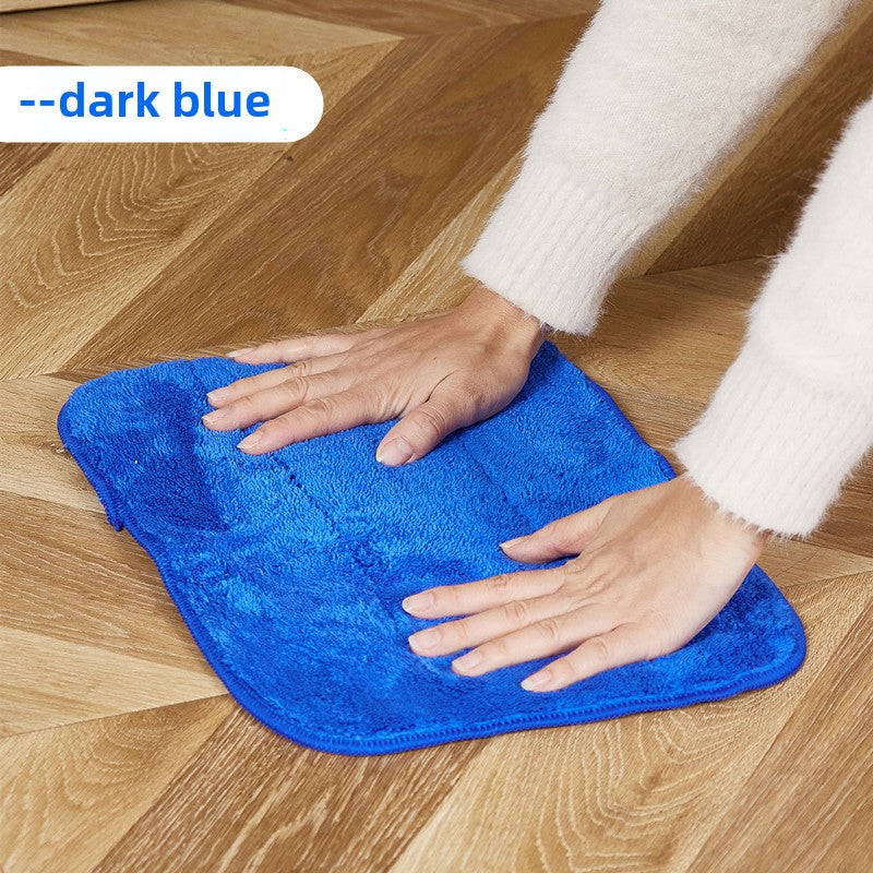 Seven Colors Cleaning Cloth Household Cleaning Absorbent Non-Shedding Thickened Special Towel for Glass Wiping Bamboo Fiber Dishwashing Cloth