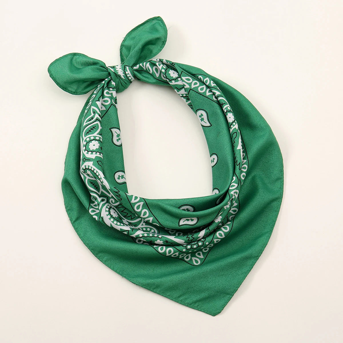 54cm*54cm Fashion Cotton Hip Hop Head Scarf Paisley Square Scarves Headwear Bandanna Hair Band Neck Wrist Wrap Band Accessories