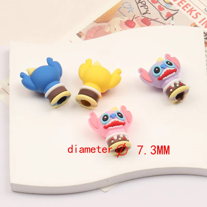 Cordial Design 100Pcs 28*31MM Cartoon Beaded Pens Decorate Making/DIY Silicone Topper/Jewelry Accessories/Hand Made #17263