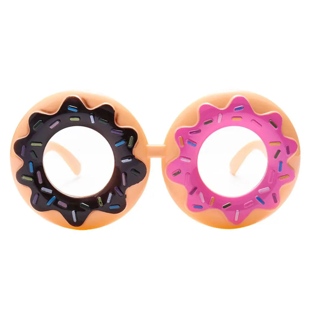 Funny Sunglasses Big Frame Ice Cream Pineapple Sun Glasses Women Holiday Celebration Party Decorative Eyeglasses Selfie Props