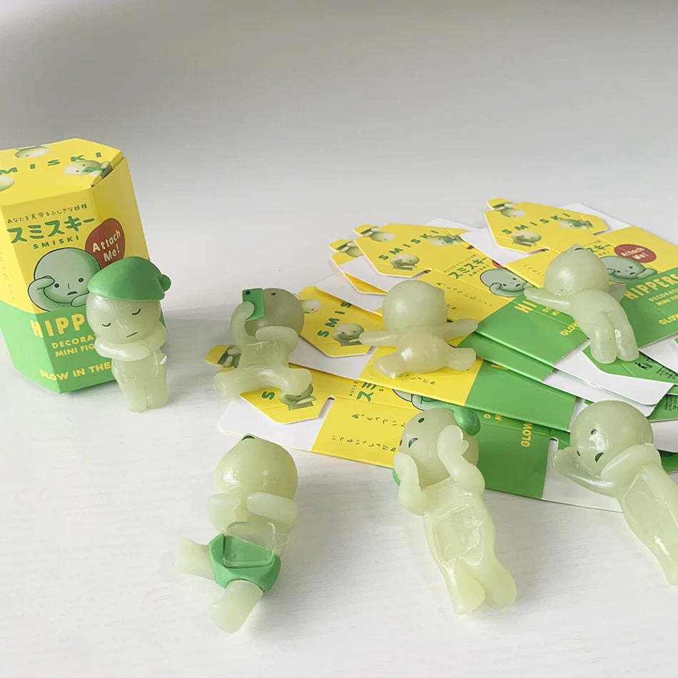 Sonny Angel Smiski Night Light Blind Box Corner Jun Toys Mystery Boxes Cute Mobile Phone Pendant Car Office Decoration Kid Gift