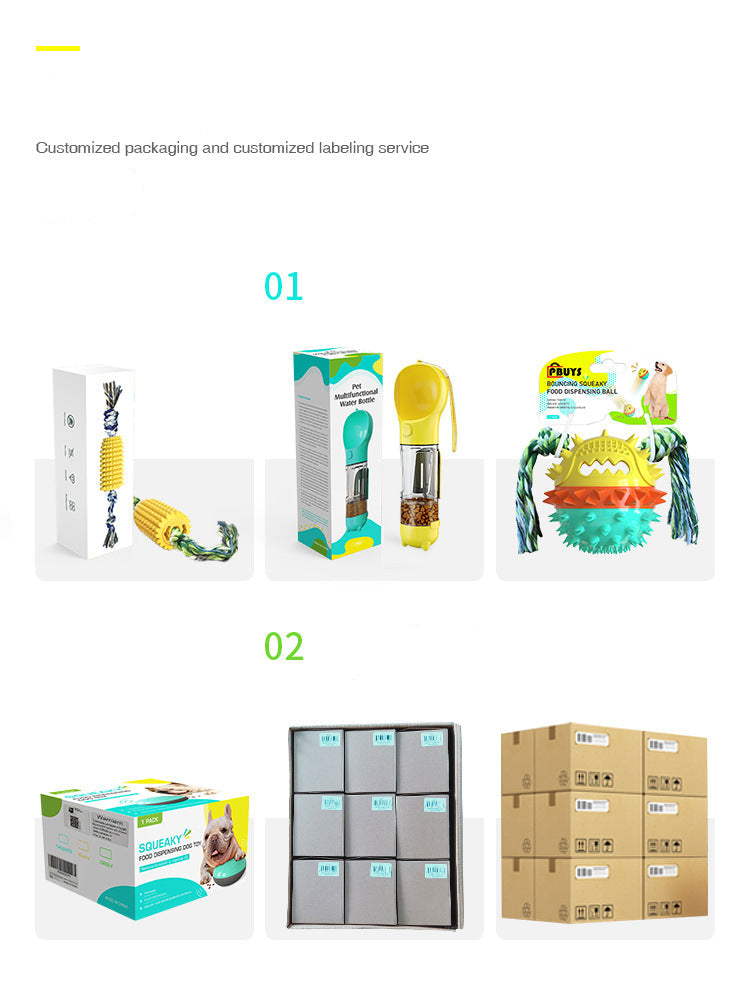 Pet Supplies Factory Wholesale Company New Popular Amazon Dog Slow Food Leakage Food Super Ball Slow Food Dog Toys