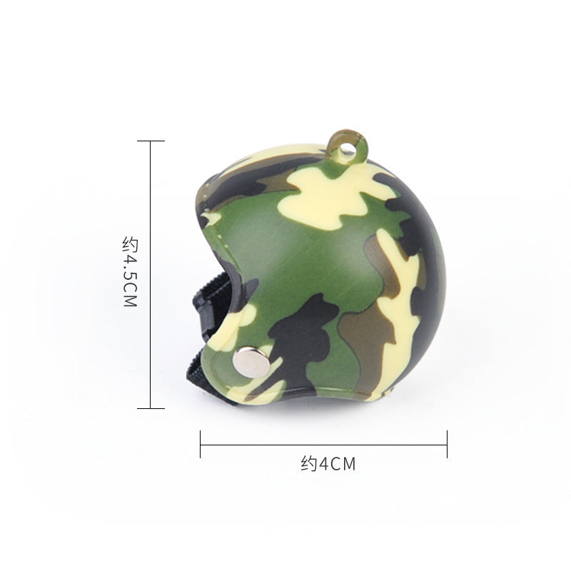 Creative Cross-Border New Pet Supplies Protective Chicken Helmet Chick Hen Hat Bird Hat Head Cover Manufacturer In Stock