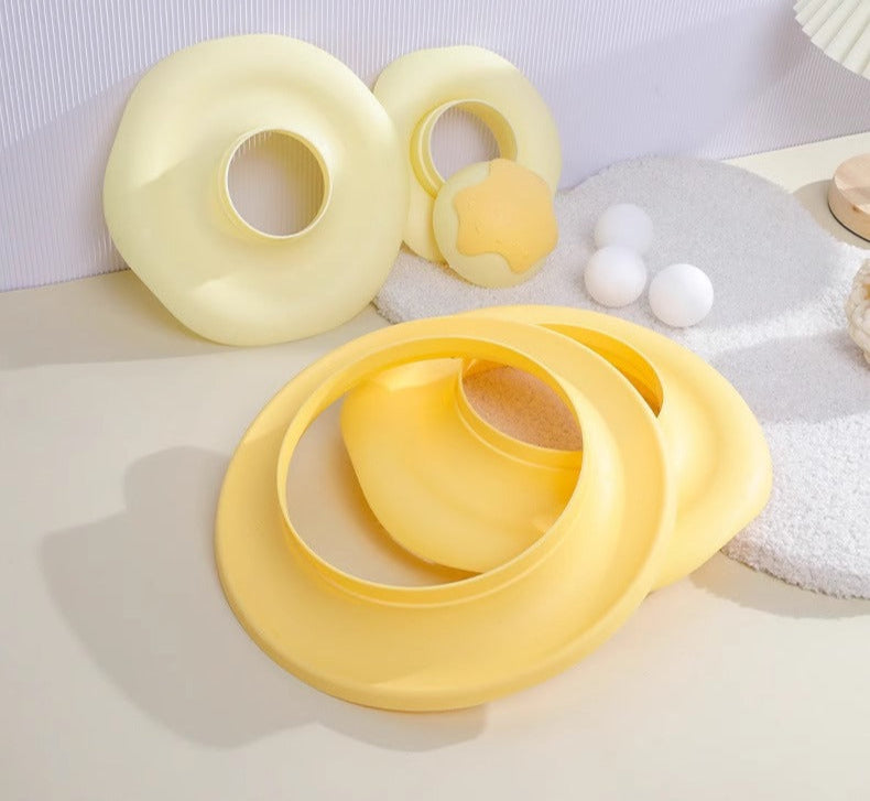 Cat Toy Teaser Wand Cat Turntable Self-Entertainment Ball Kitten Three-Layer Track Disc Kitten Pet Intelligence Artifact