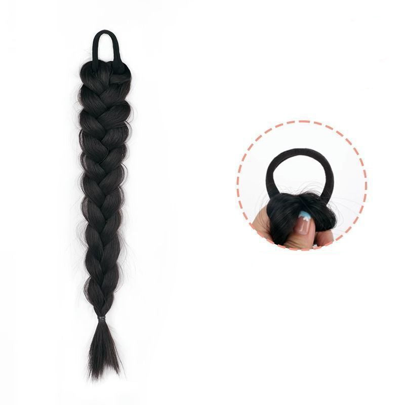 Colorful Ropes Boxing False Braids Hot Girl Sweet Cool Personality High-Temperature Fiber Handmade Braid Dreadlocks Source Factory in Stock Stable