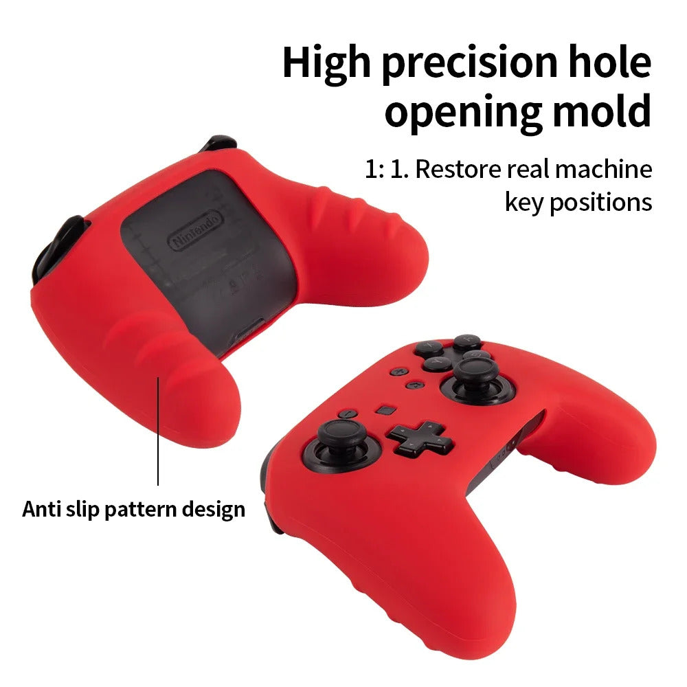 Soft Silicone Case For Switch Pro Controller Skin Case Gamepad Joystick Cover Housing Video Game Accessories Skin for Switch Pro