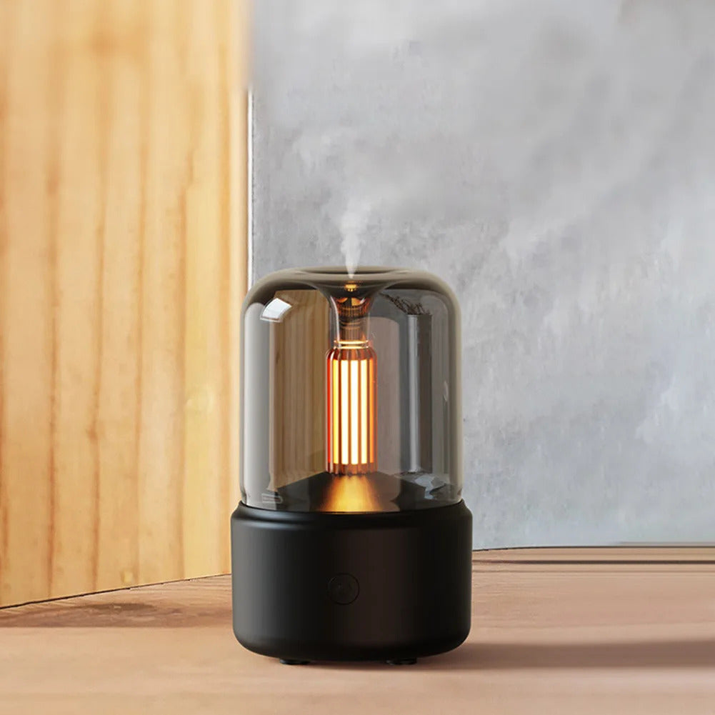 Cool Mist Humidifier Aromatherapy Diffuser with Light Electric Aroma Diffuser Essential Oil Purifier Mist Maker Lights For Home