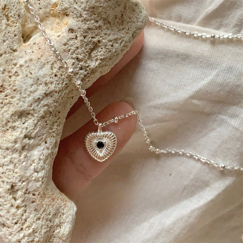 Liluo New S925 Sterling Silver Pearl Necklace Accessories for Women, Non-Fading, High-End Feel, Versatile Spring and Summer Clavicle Chain Wholesale