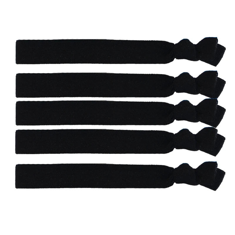 5pcs/set Men's High Elastic Hair Ties Ponytail Holder Scrunchies Hair Rope Hair Accessories For Men Women Long Curly Thick Hair