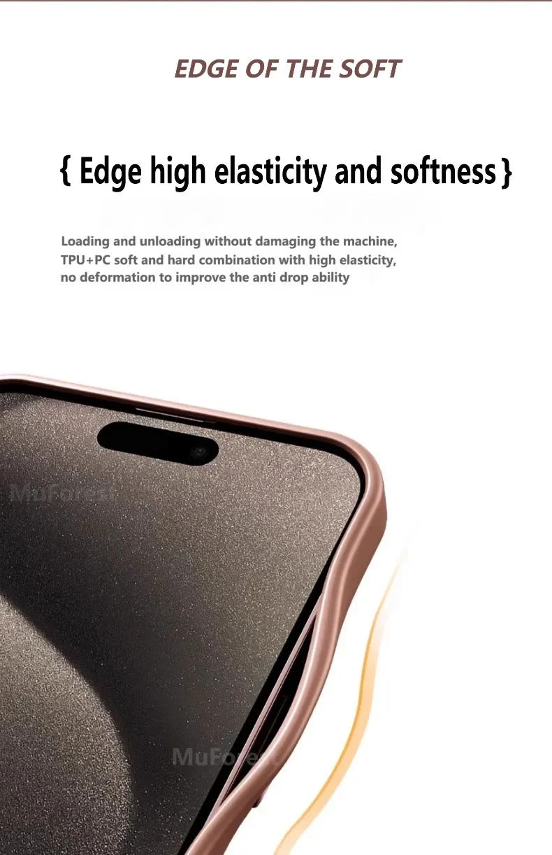 Acrylic Luxury Phone Case For iPhone 16 15 14 13 12 11 Pro Max Plus For Magsafe Transparent Magnetic Hard Cover funda