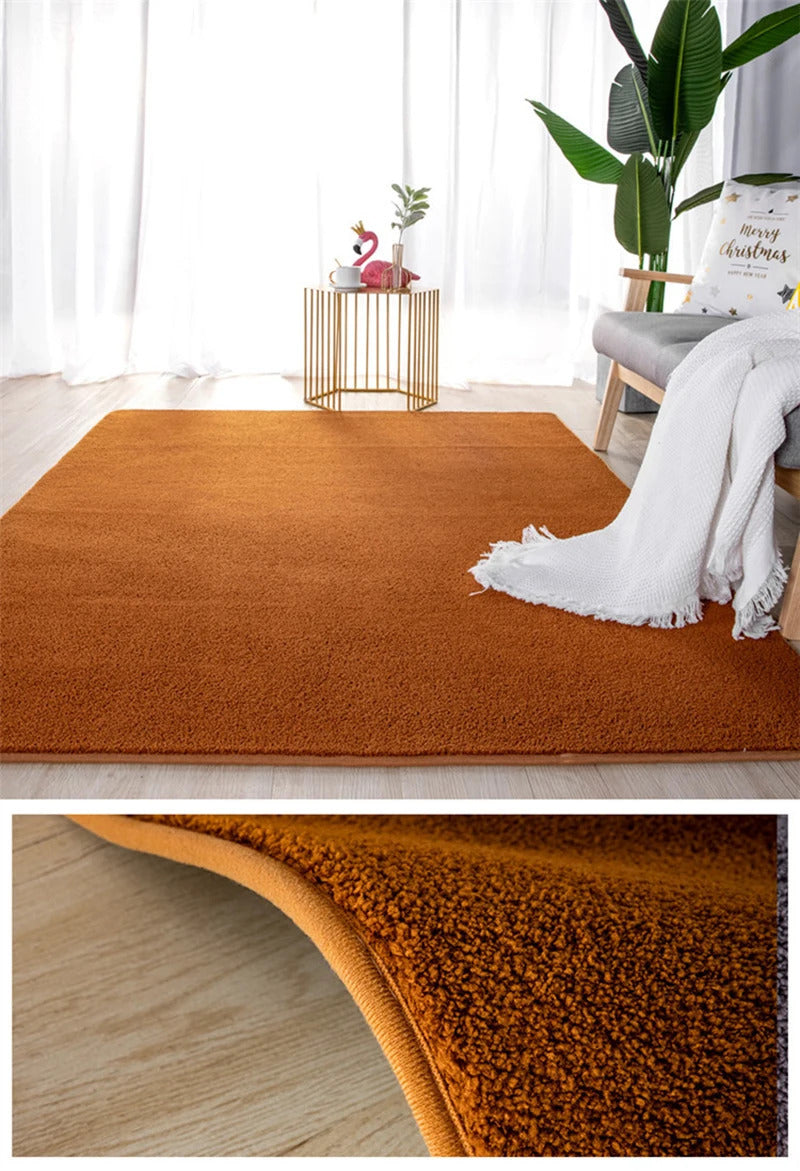 Grey Rugs Living Room Sofa Area Coral Velvet Carpet In The Bedroom Thicken Balcony Cushion Antiskid Kid Bedside Floor Home Decor