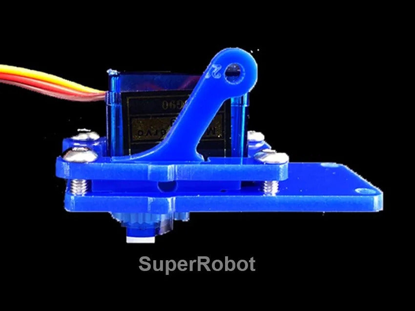 SG90 4 Dof Unassembly Acrylic Mechanical Robot Manipulator Claw For Arduino Robot Arm DIY Kit UNO Programmable Robot Starter Kit