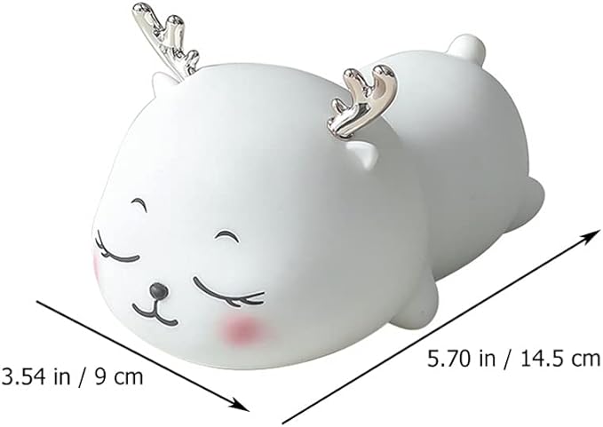 Silicone Deer Touch Lamp