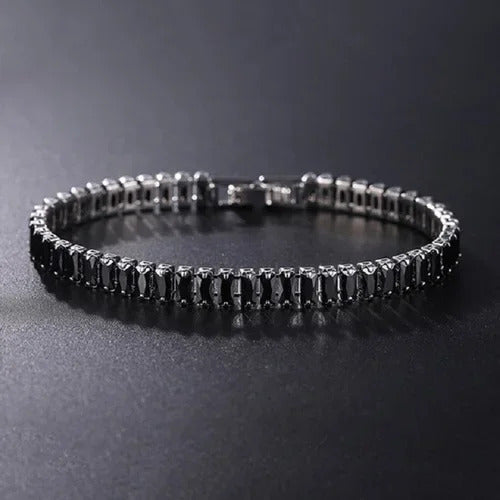 17/19CM Tennis Bracelet Cubic Zirconia Iced Out Crystal Chain Bracelet for Women Luxury Men Bracelet Chain Homme Jewelry Gifts