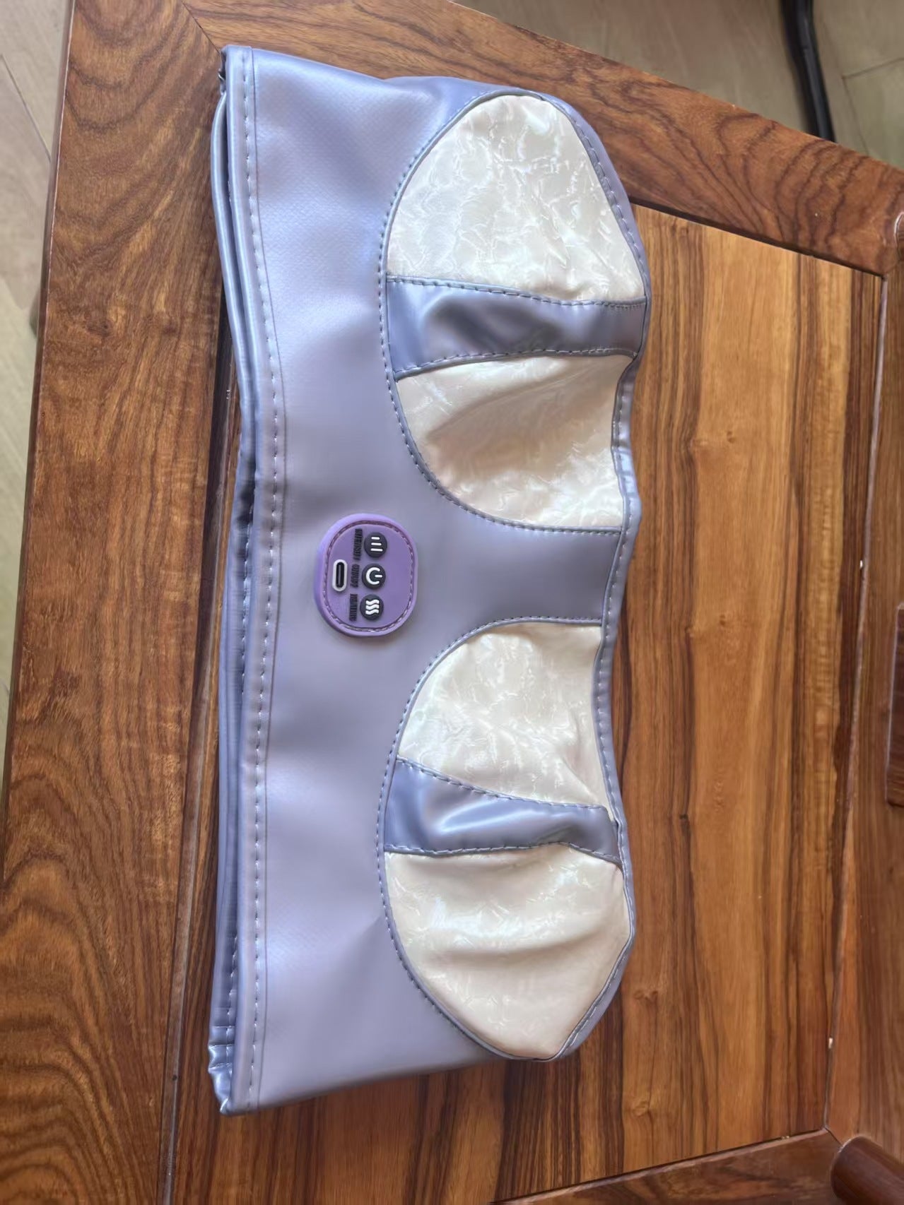 2025 Cross-Border Hot-Selling Electric Breast Bra Vibrator Massager Hot Compress USB Wireless Smart Chest Massager CE