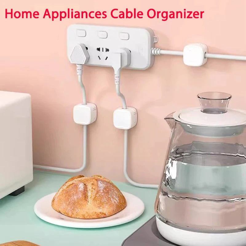 Magnetic Cable Clip Winder Holder Adhesive Wire Keeper Cord Cable Organizer Usb Charging Line Winder For Office Desktop Home