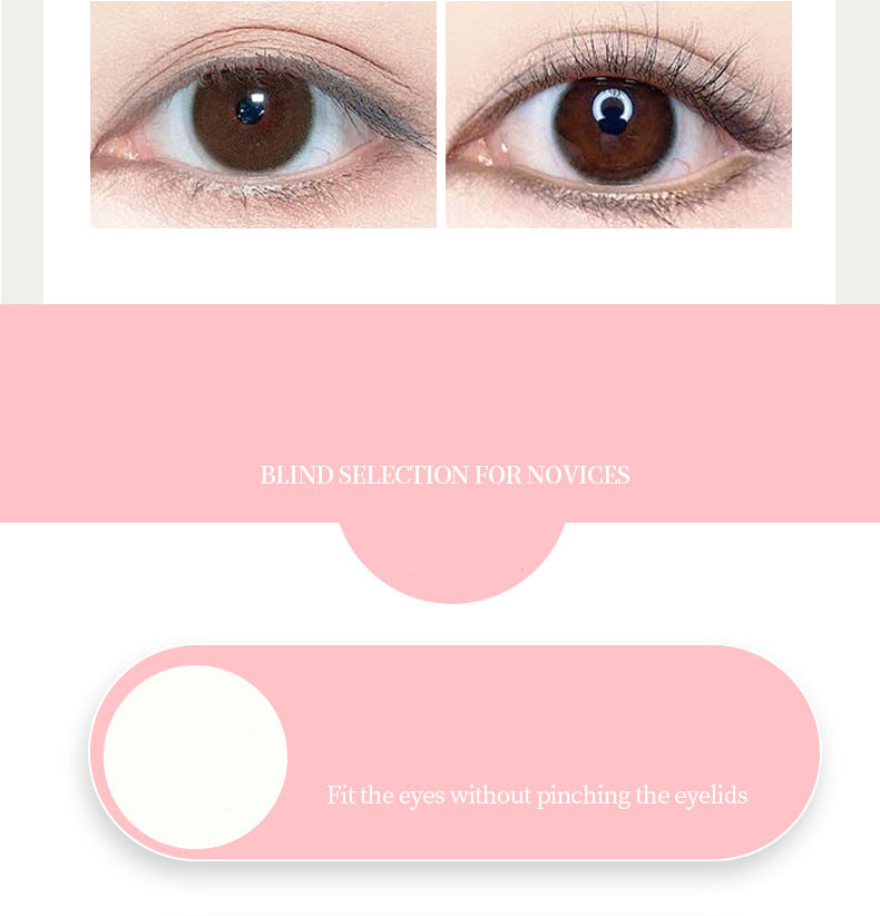 Mermaid Tail Eyelash Curler Portable Natural Curling Non-Pinch Beginner Eyelash Curler Beauty Tool Wholesale