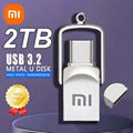 XIAOMI 16TB Flash Drives USB 3.2 High Speed USB Transfer Metal Pendrive Memory Card Pendrive Flash Disk Memoria Waterproof Stick