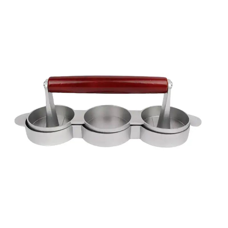 Hamburger Press Mold Meat Maker Smash Patty Shaper Mini Molds Non Stick Coating Durable Aluminum Alloy Kitchen Bar Tool