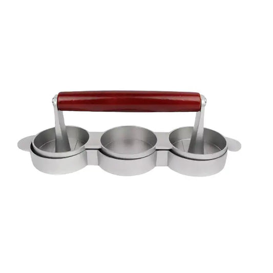 Hamburger Press Mold Meat Maker Smash Patty Shaper Mini Molds Non Stick Coating Durable Aluminum Alloy Kitchen Bar Tool