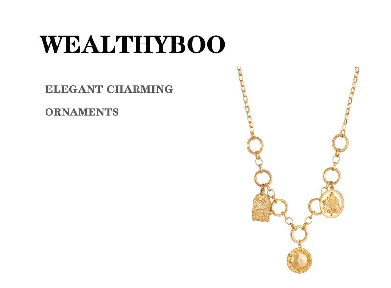 red Pepper Necklaces for Women Multilayer Collar Chain Verse Christian Jewelry 18K Gold Choker Plated/Stainless