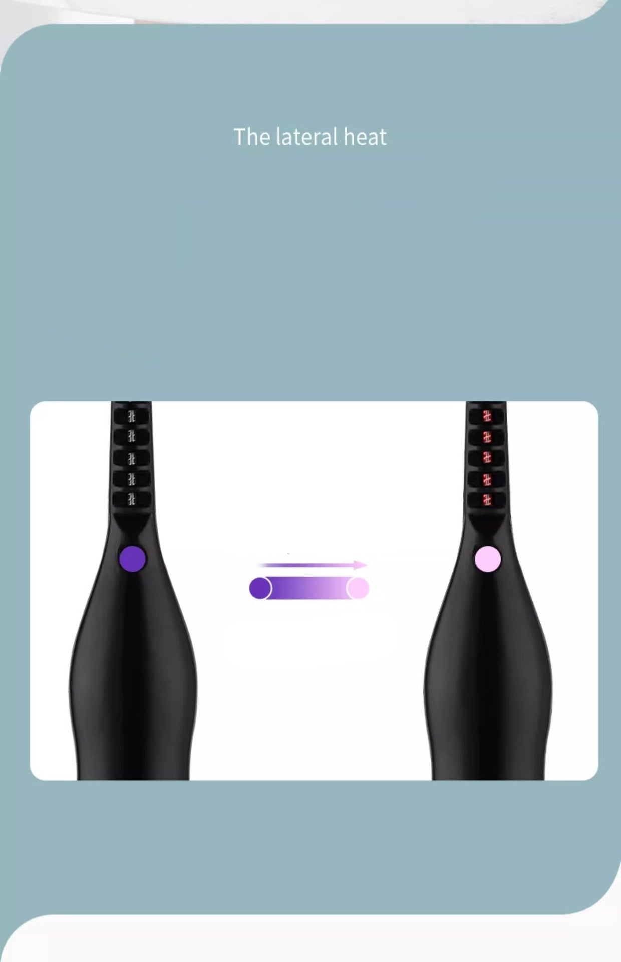 New Electric Eyelash Curler Rechargeable Heated Eyelash Shaping Curler Beauty Tool Electric Eyelash Curler