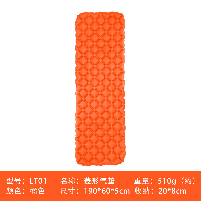 Thickened Outdoor Foldable Portable Tent Nap Mat Ground Mat Moisture-proof Mat Single Double Egg Nest Mat Inflatable Mat