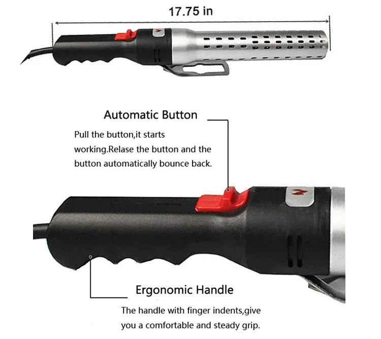 Kamado Smoker BBQ Starter GrillS Fire Lighting Tools Premium Electric Charcoal Lighter Barbeque Bbq Grill Outdoor Tools