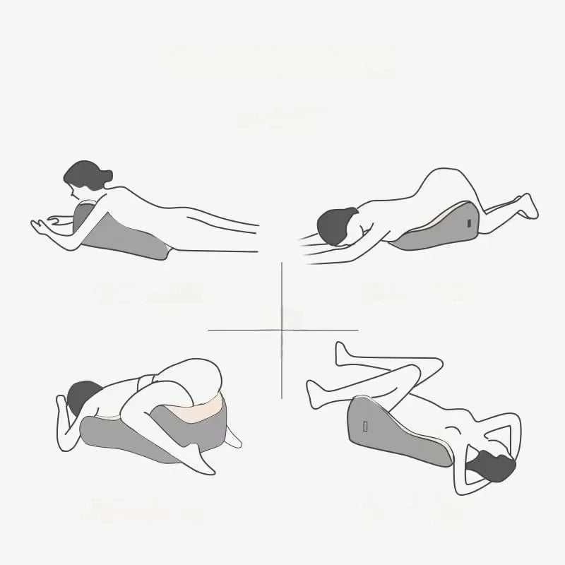 Ergonomic adult waist pillow cushion couples walk room assist lift hip pillow cushion abdomen pillow car waist pillow